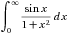 TeX output with integral