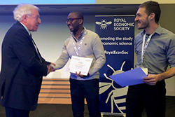 Professors Ismael Mourifié and Vincent Boucher receive the 2017 Denis Sargan Econometrics Prize