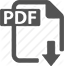 icon for PDF download